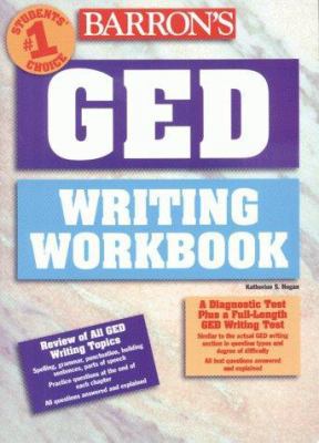 Barron's Ged Writing Workbook 0764102389 Book Cover