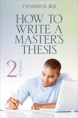 How to Write a Master's Thesis 1452203512 Book Cover