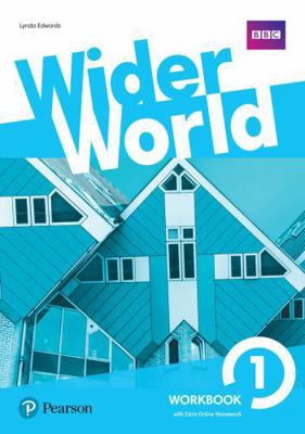 WIDER WORLD 1 WORKBOOK WITH EXTRA ONLINE HOMEWO... [Spanish] 129217868X Book Cover