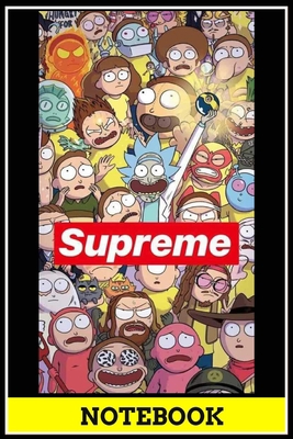 Rich and Morty notebook - best gift for Rich and Morty lovers: 6x9 inch, 120 pages, blank line, notepad, journal, Rich and Morty notebook, Rich and Morty office supplies