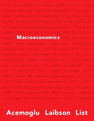 Macroeconomics (Pearson Series in Economics) 0321383958 Book Cover