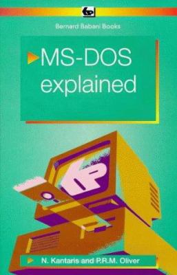 Ms-DOS 6 Explained 0859343413 Book Cover