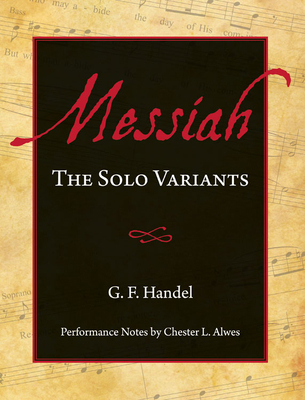Messiah: The Solo Variants 1429108355 Book Cover
