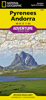 Pyrenees and Andorra Map 1566955408 Book Cover
