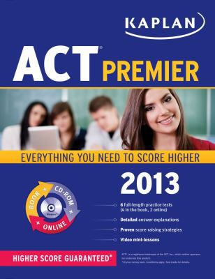 Kaplan ACT Premier [With CDROM] 1609787315 Book Cover