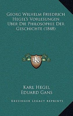 Georg Wilhelm Friedrich Hegel's Vorlesungen Ube... [German] 116797669X Book Cover