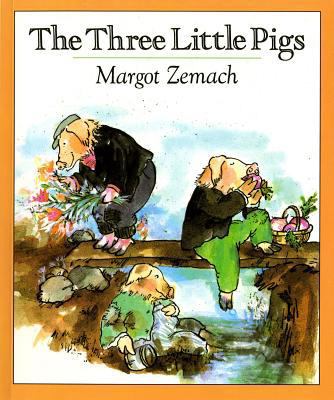 The Three Little Pigs: An Old Story 0374477175 Book Cover