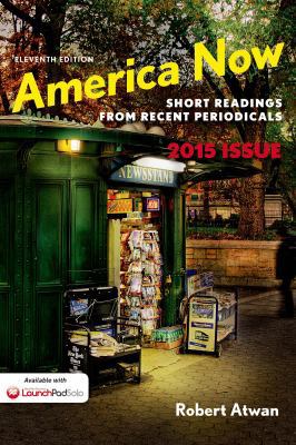 America Now: Short Readings from Recent Periodi... 1457687429 Book Cover