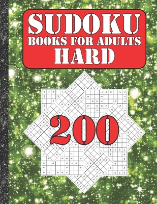 Sudoku books for adults hard: 200 Sudokus from ... B086Y7CTXN Book Cover