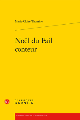 Noel Du Fail Conteur [French] 2406166767 Book Cover