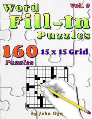 Word Fill-In Puzzles: Fill In Puzzle Book, 160 ... 1974534804 Book Cover
