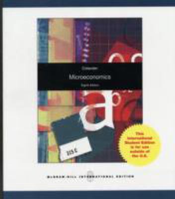 Microeconomics 007018335X Book Cover