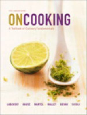 On Cooking: A Textbook of Culinary Fundamentals... 013800918X Book Cover