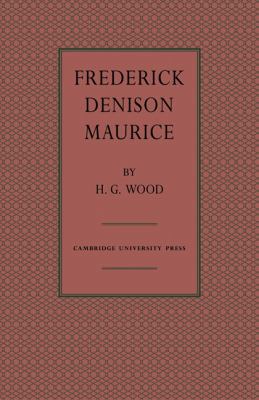 Frederick Denison Maurice 052108685X Book Cover