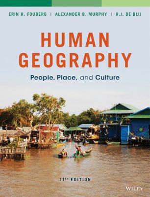 Human Geography: People, Place, and Culture 1118793145 Book Cover