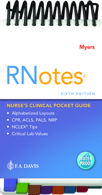 Rnotes(r): Nurse's Clinical Pocket Guide 1719646252 Book Cover