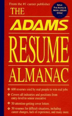 Adams: Resume Almanac B01ATUB2KW Book Cover