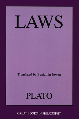 Laws: Plato 1573927996 Book Cover