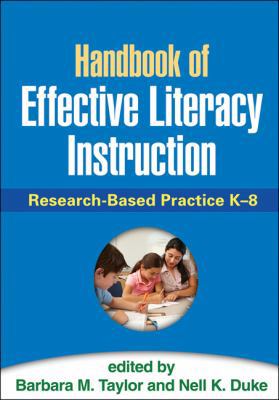 Handbook of Effective Literacy Instruction: Res... 146250941X Book Cover