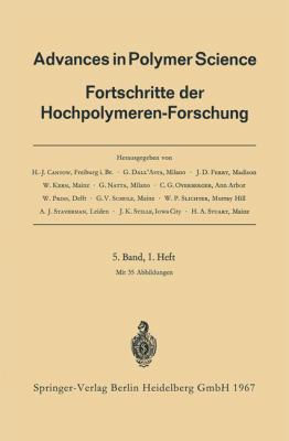 Advances in Polymer Science: Fortschritte Der H... 3540037063 Book Cover