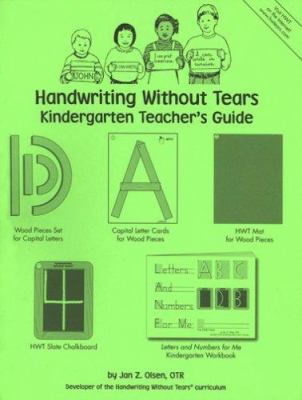 Handwriting Without Tears: Kindergarten Teacher... B002HS1KG6 Book Cover