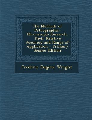 Methods of Petrographic-Microscopic Research, T... 128775791X Book Cover