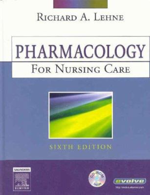 Pharmacology for Nursing Care [Large Print] 1416025529 Book Cover