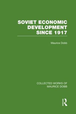 Soviet Economic Development Since 1917 0415751454 Book Cover