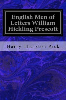 English Men of Letters William Hickling Prescott 1975991206 Book Cover