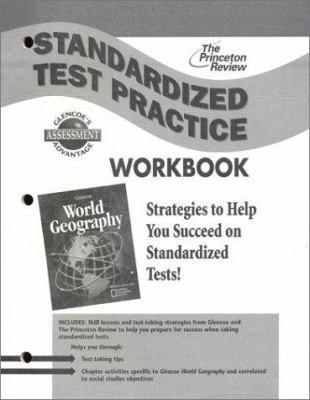 Glencoe World Geography Standardized Test Pract... 0078258049 Book Cover