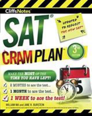 Cliffsnotes SAT Cram Plan 3rd Edition 0544577914 Book Cover