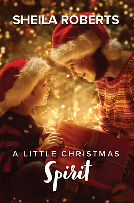 A Little Christmas Spirit [Large Print] 1432892576 Book Cover