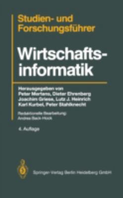Studien-- Und Forschungsführer: Wirtschaftsinfo... [German] 3540550941 Book Cover