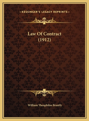 Law Of Contract (1912) 1169810535 Book Cover