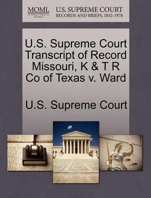 U.S. Supreme Court Transcript of Record Missour... 1244979937 Book Cover