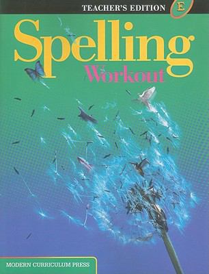 Spelling Workout, Level E 0765224925 Book Cover