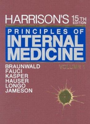 Harrison's Principles of Internal Medicine 0079136869 Book Cover
