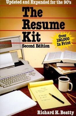 The Resume Kit 0471520713 Book Cover