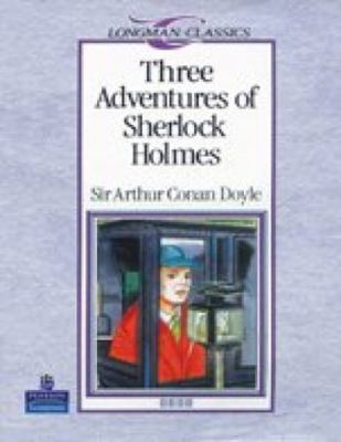 Longman Classics: Three Adventures of Sherlock ... 8131706109 Book Cover