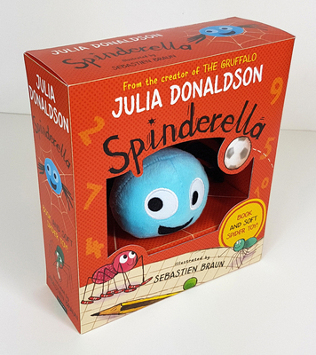 Spinderella Book and Plush Spider [With Plush] 1405291567 Book Cover
