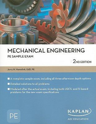 Mechanical Engineering PE Sample Exam, 2nd Edit... 1427783578 Book Cover