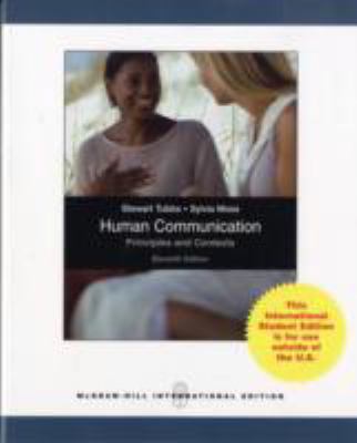 Human Communication: Principles and Contexts 0071283633 Book Cover