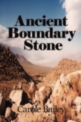 Ancient Boundary Stone 143892092X Book Cover