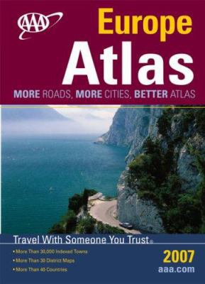 AAA Europe Road Atlas 1595081666 Book Cover