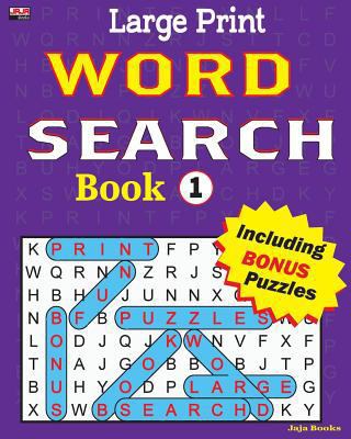 Large Print WORD SEARCH Book 198749105X Book Cover