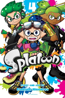 Splatoon, Vol. 4 1974701867 Book Cover