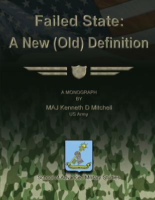Failed State: A New (Old) Definition 147921485X Book Cover