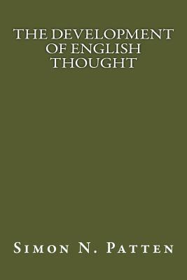 The Development of English Thought 1974586359 Book Cover