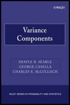 Variance Components 0470009594 Book Cover