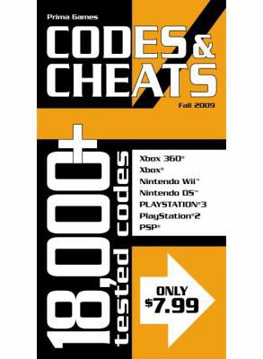 Codes & Cheats Fall 2009: Prima Official Game G... 0761560874 Book Cover